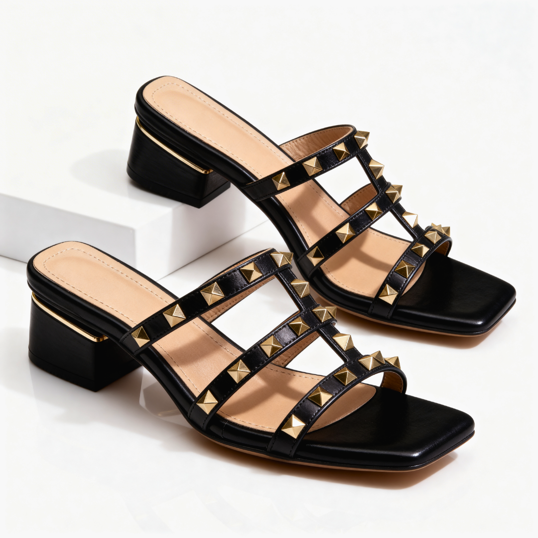 CARTER MODERN STUDDED SANDALS