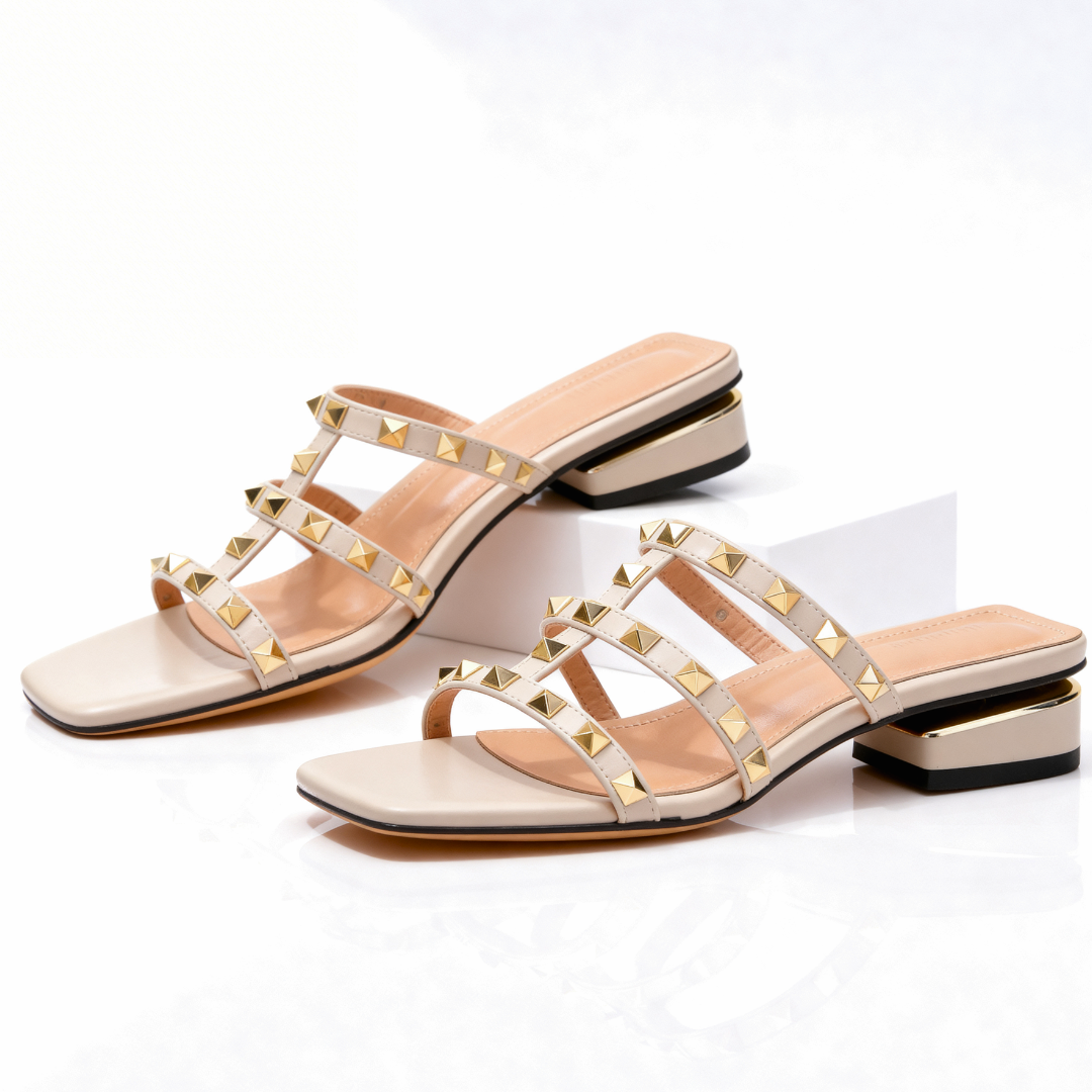 CARTER MODERN STUDDED SANDALS
