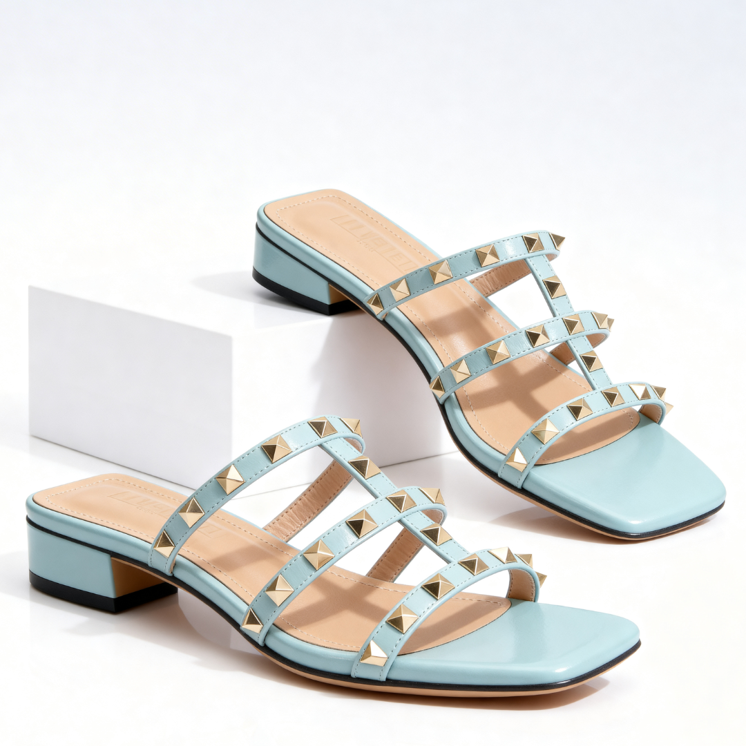 CARTER MODERN STUDDED SANDALS