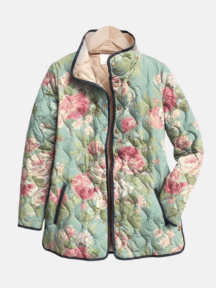 MERRITT | Quilted Jacket Light Old Roses
