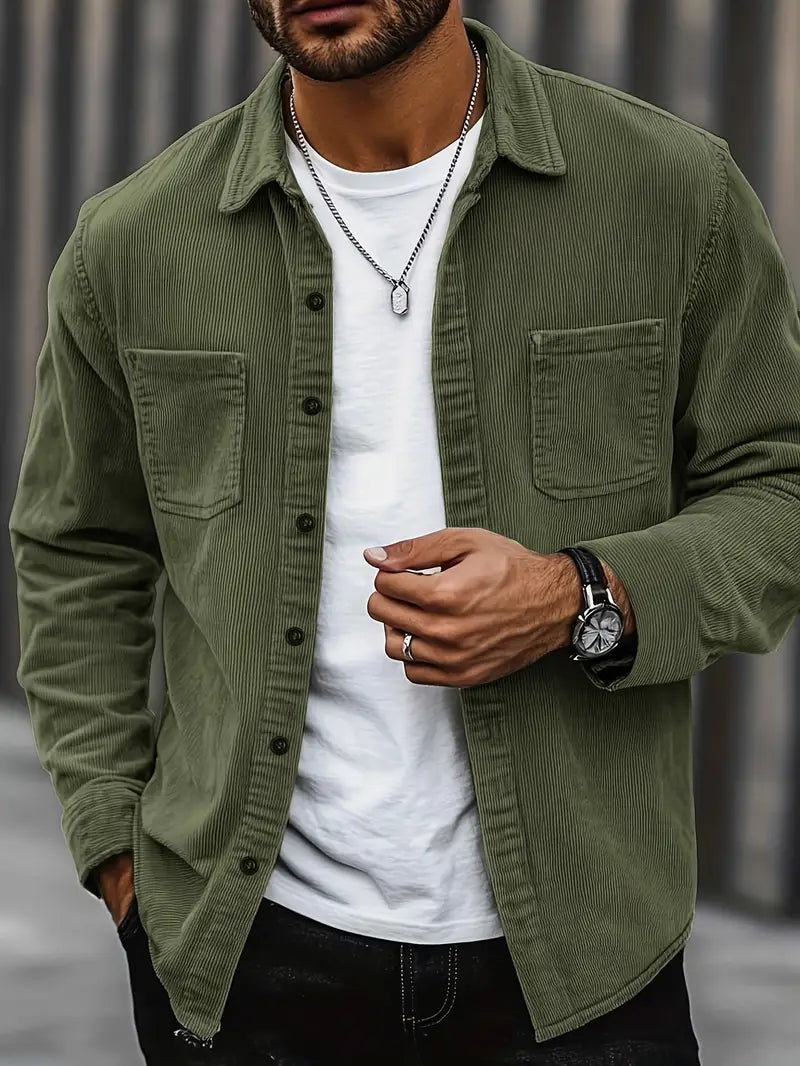 Hugo | Fashionable Corduroy Shirt with a Comfortable Fit