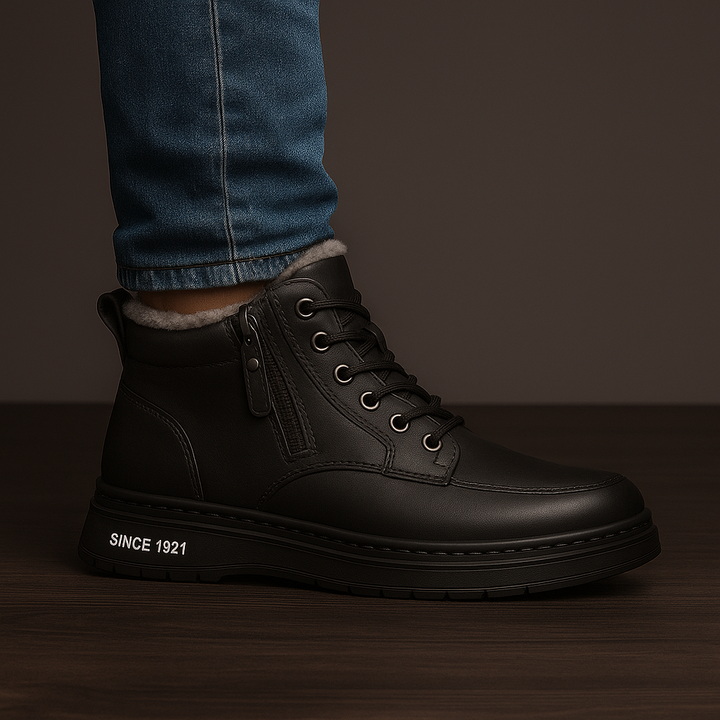 SOREN LEATHER SNEAKERS