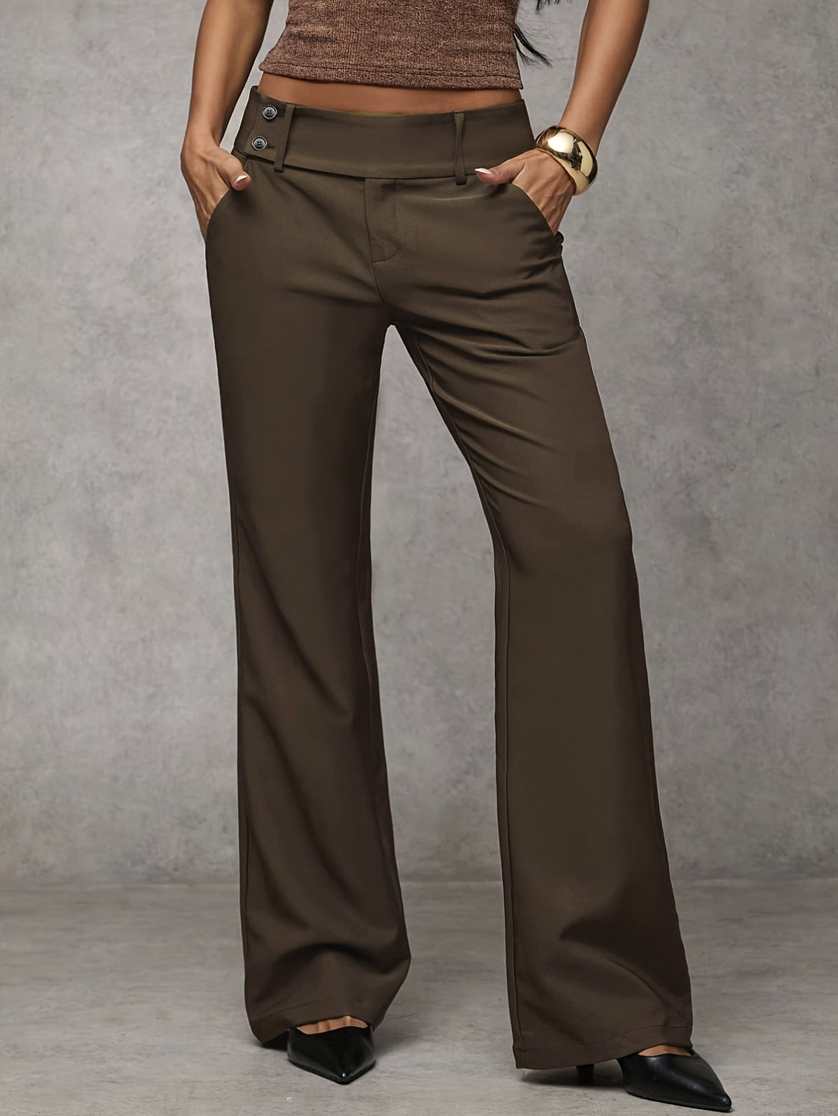 Duna | Flattering Wide-Leg Trousers