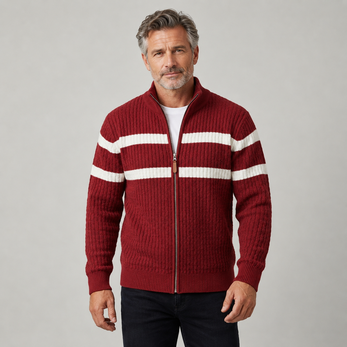 Pemberton Cable Knit Cardigan