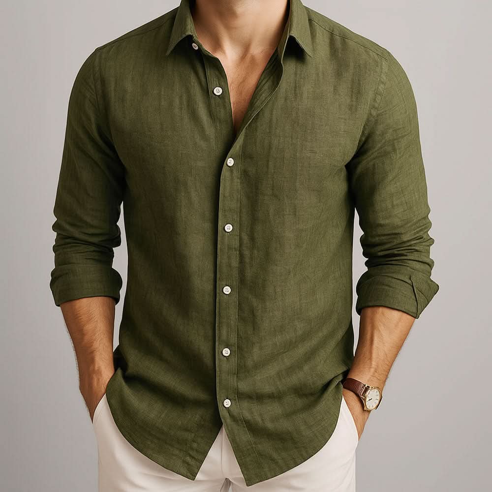 LEO SOFT-TOUCH LINEN SHIRT