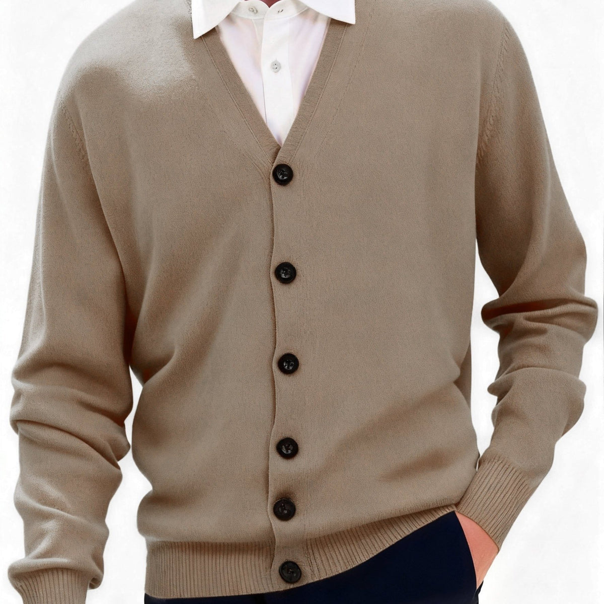 Wellington | Lightweight V-Neck Cardigan
