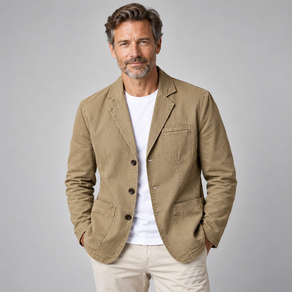 Edmund | Relaxed Patch-Pocket Blazer