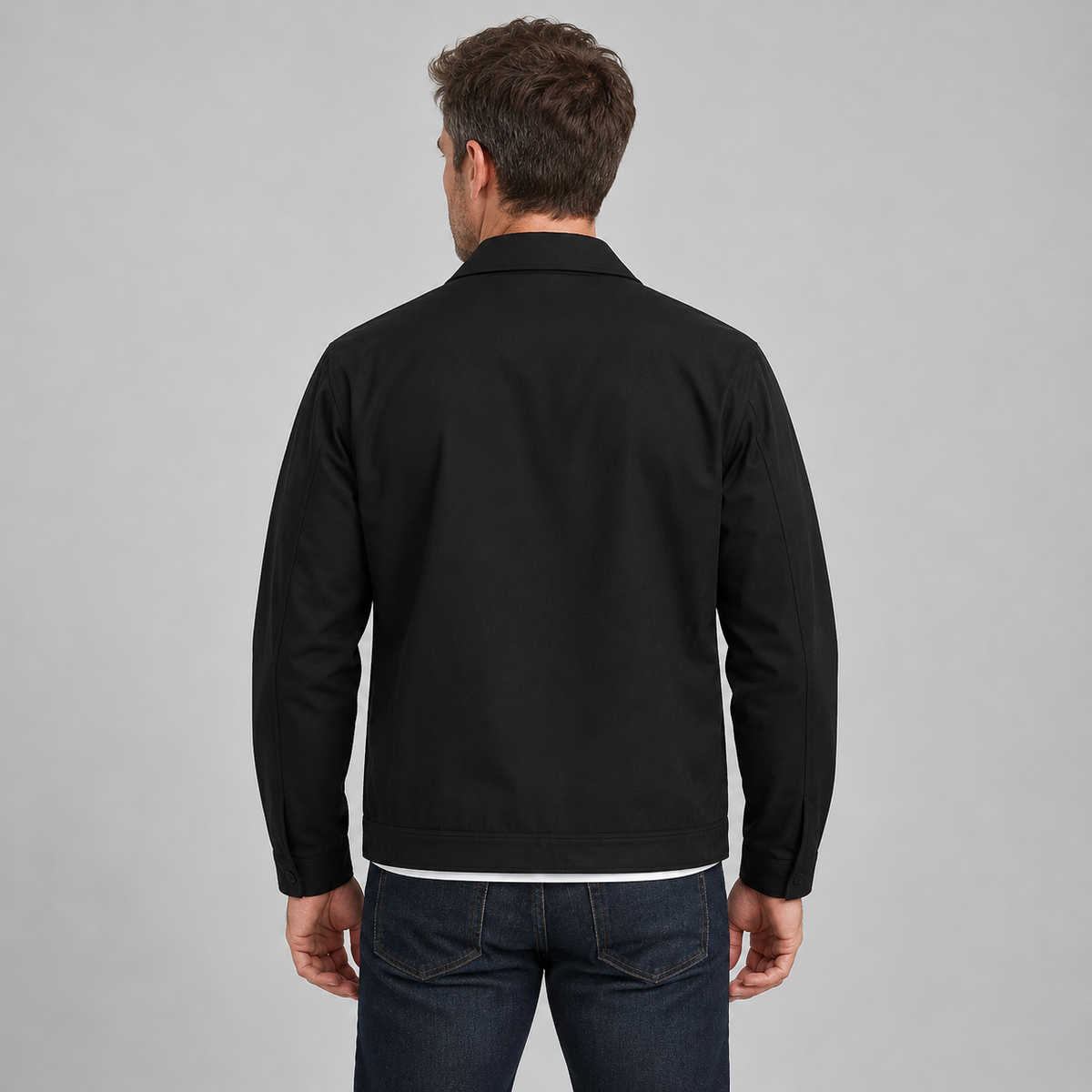 Men's Transitional Jacket Lightweight Breathable Modern Cut