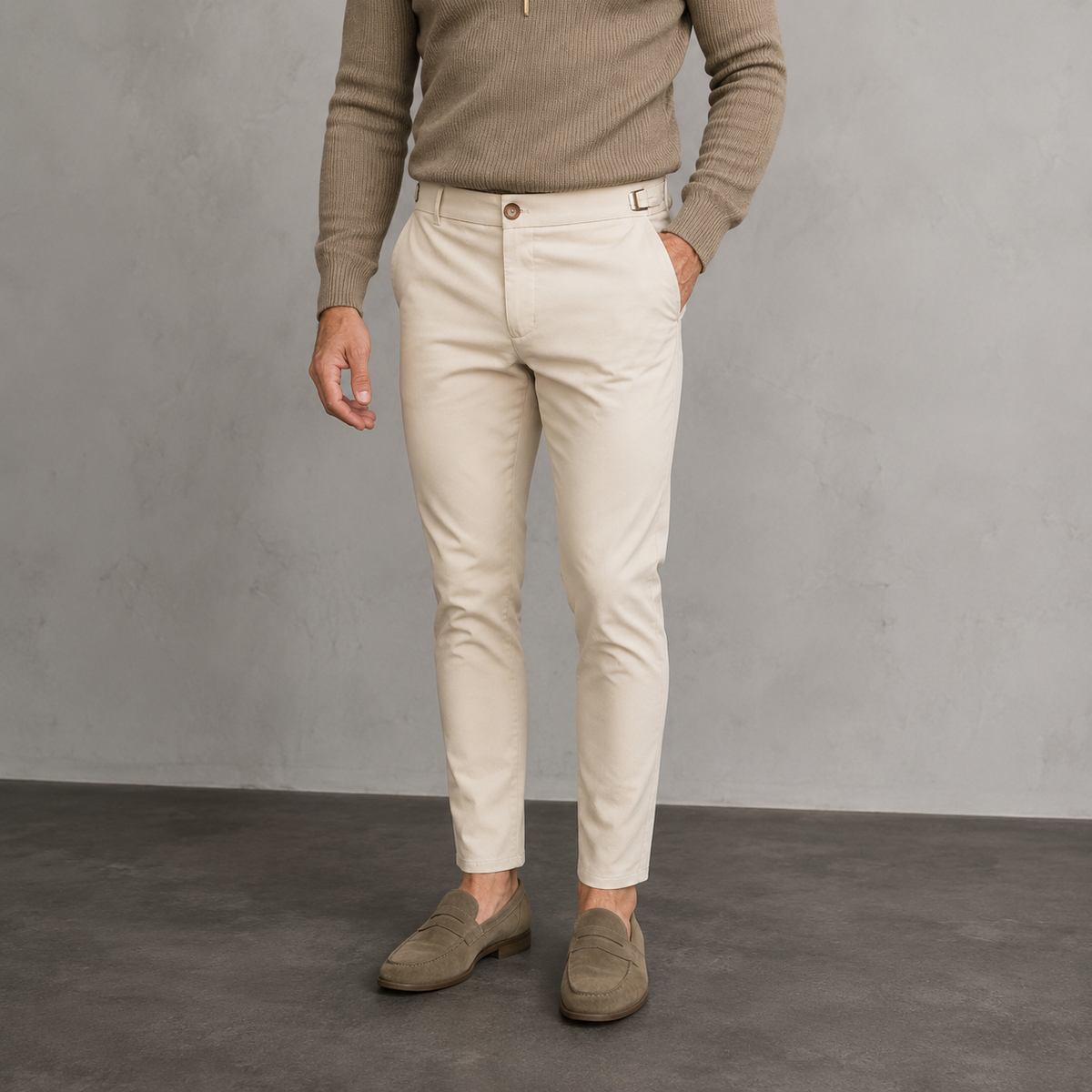 Harrison | Stretch Slim-Fit Trousers
