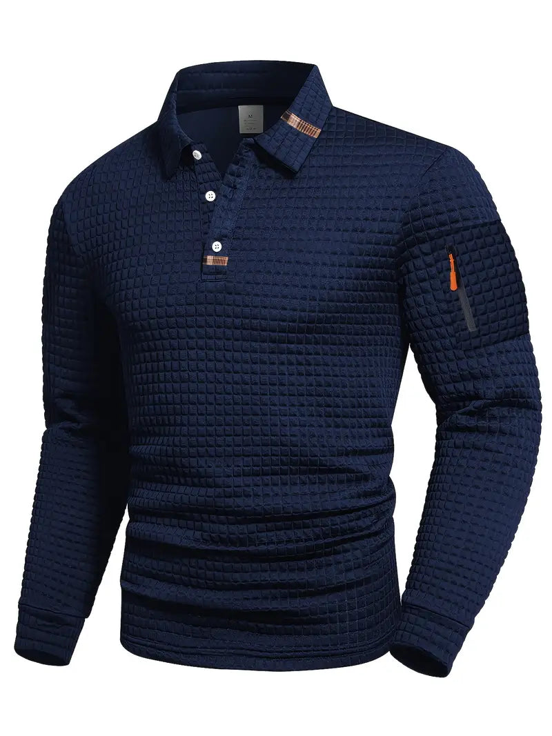 Riko™ | Modern Quilted Casual Sweater