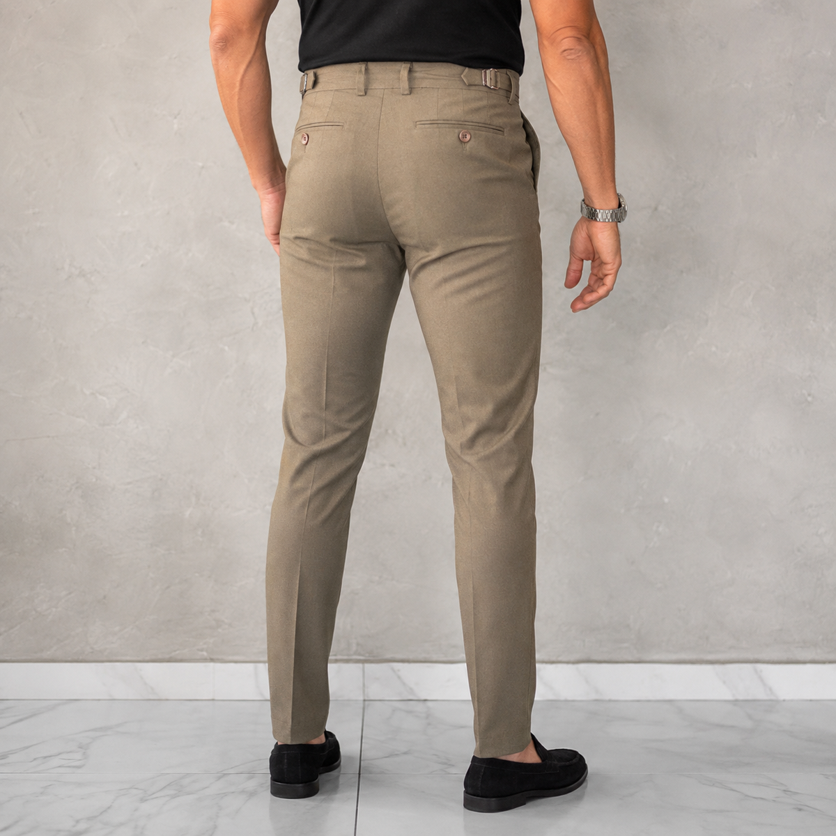 Harrison | Stretch Slim-Fit Trousers