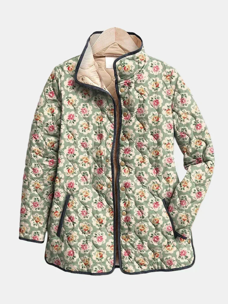 MERRITT | Quilted Jacket Floral Tapestry Amélie