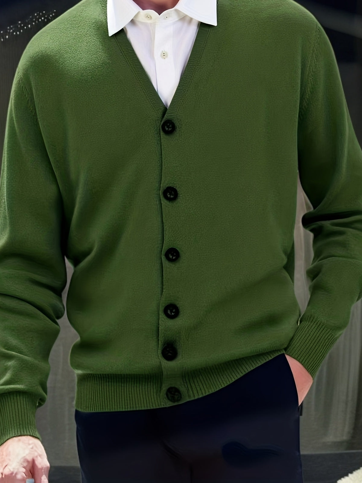 Wellington | Lightweight V-Neck Cardigan