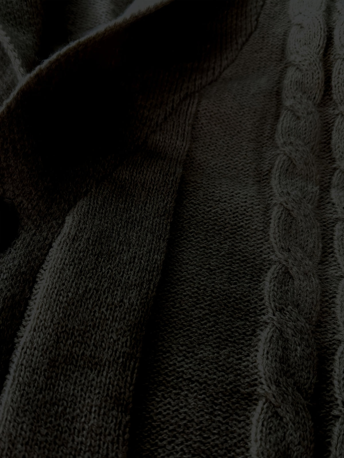 Pembroke | Cable-Knit Button Cardigan