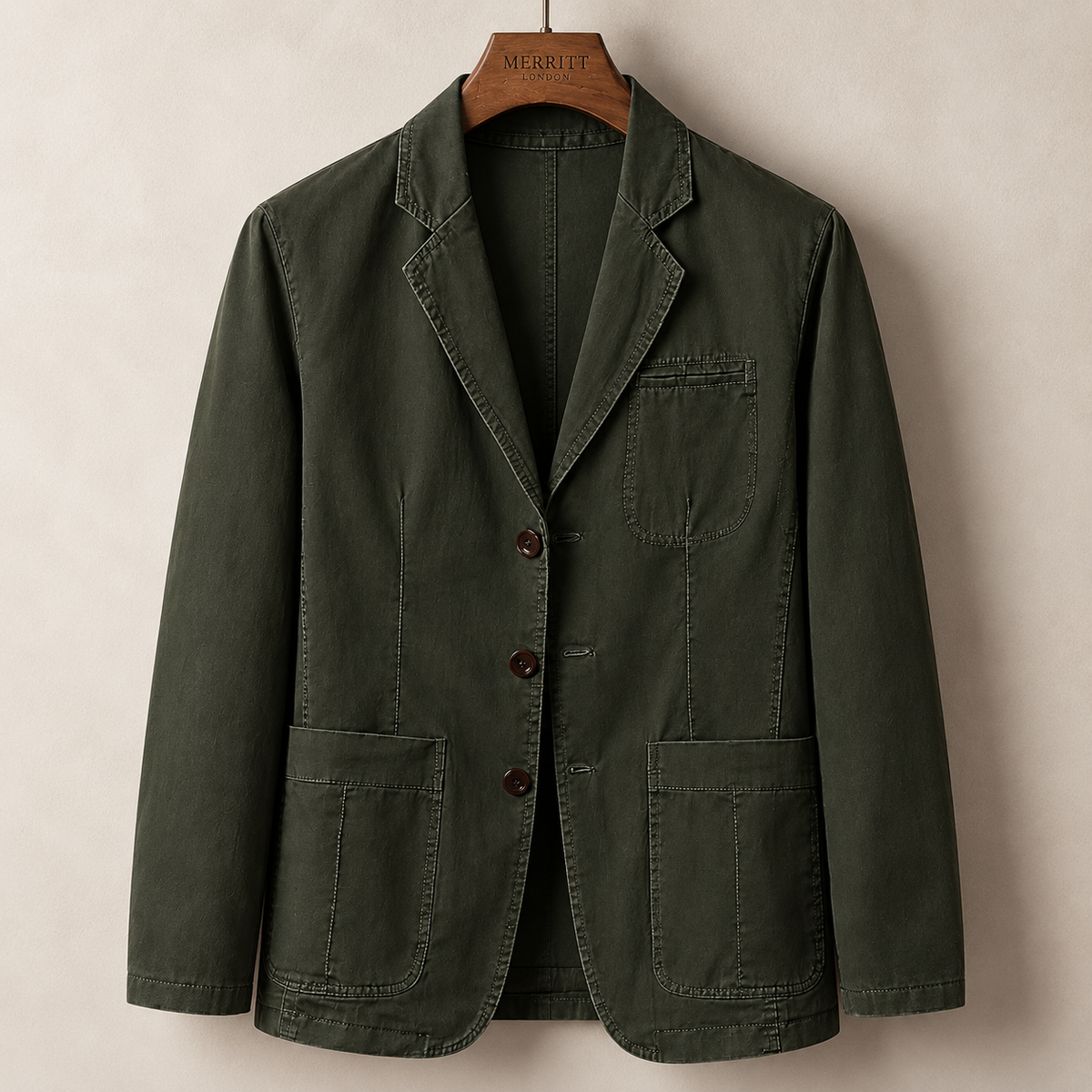Edmund | Relaxed Patch-Pocket Blazer