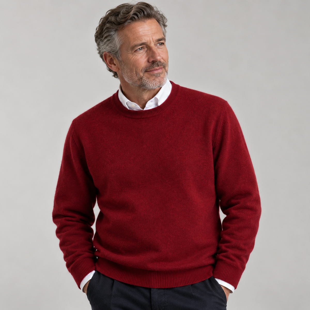 Bennett | 100% Wool Crew-Neck Jumper