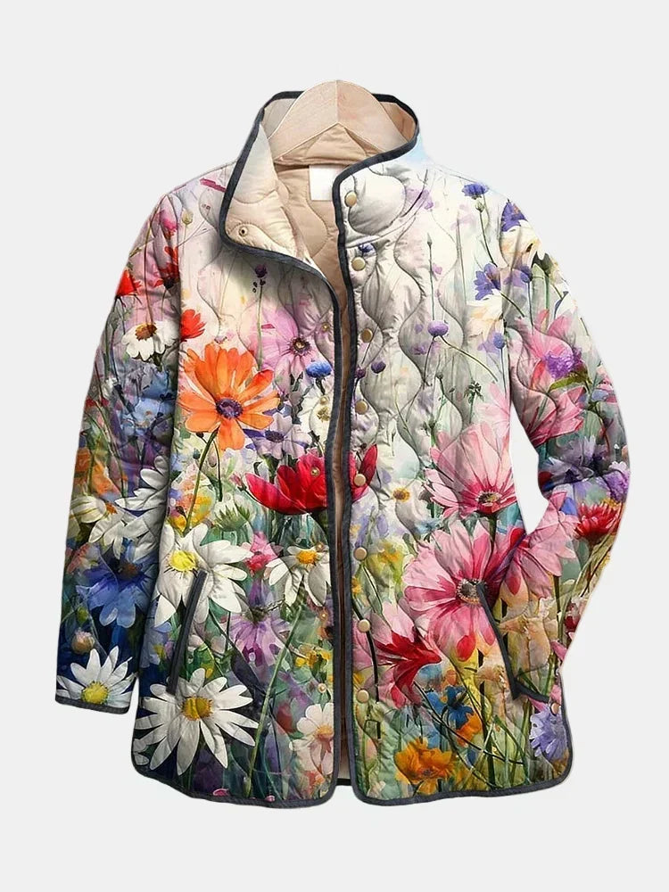 MERRITT | Quilted Jacket Field Flowers Manon