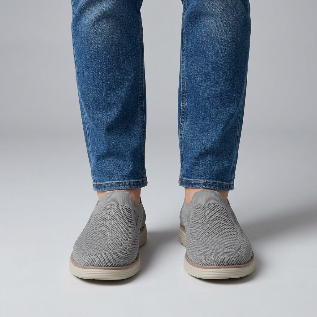 Angelo | Cushioned Knit Comfort Loafers