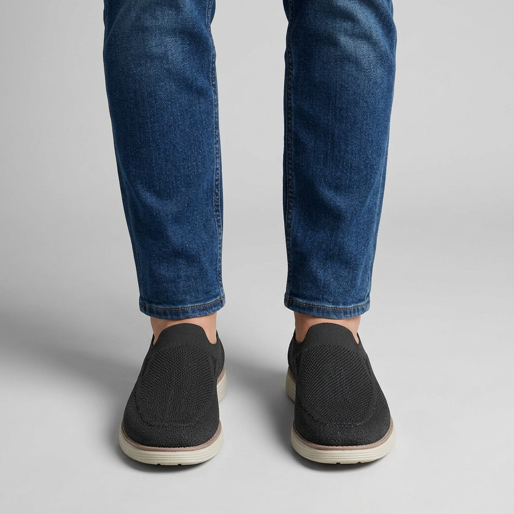 Angelo | Cushioned Knit Comfort Loafers
