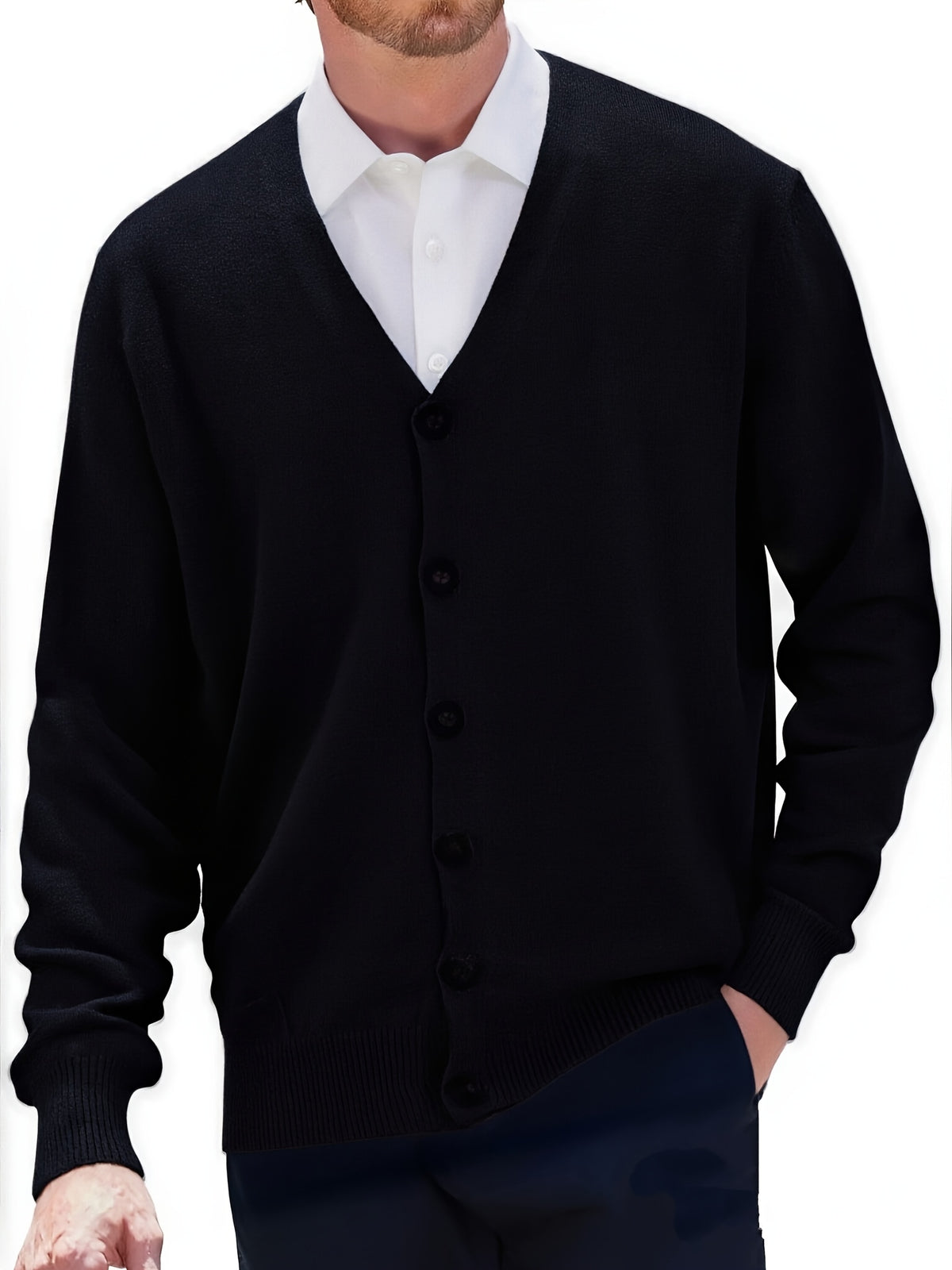 Wellington | Lightweight V-Neck Cardigan