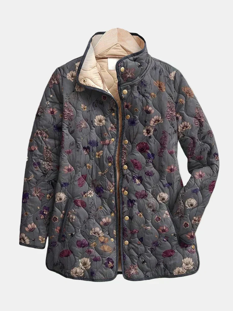 MERRITT | Quilted Jacket Dried Flowers Nathalie
