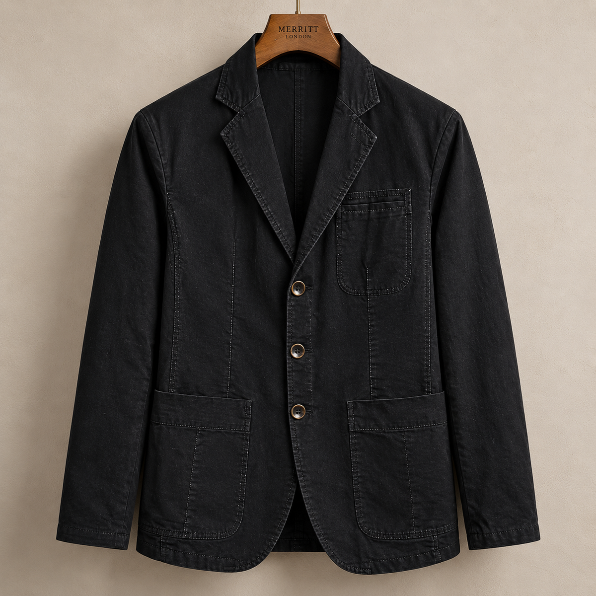 Edmund | Relaxed Patch-Pocket Blazer
