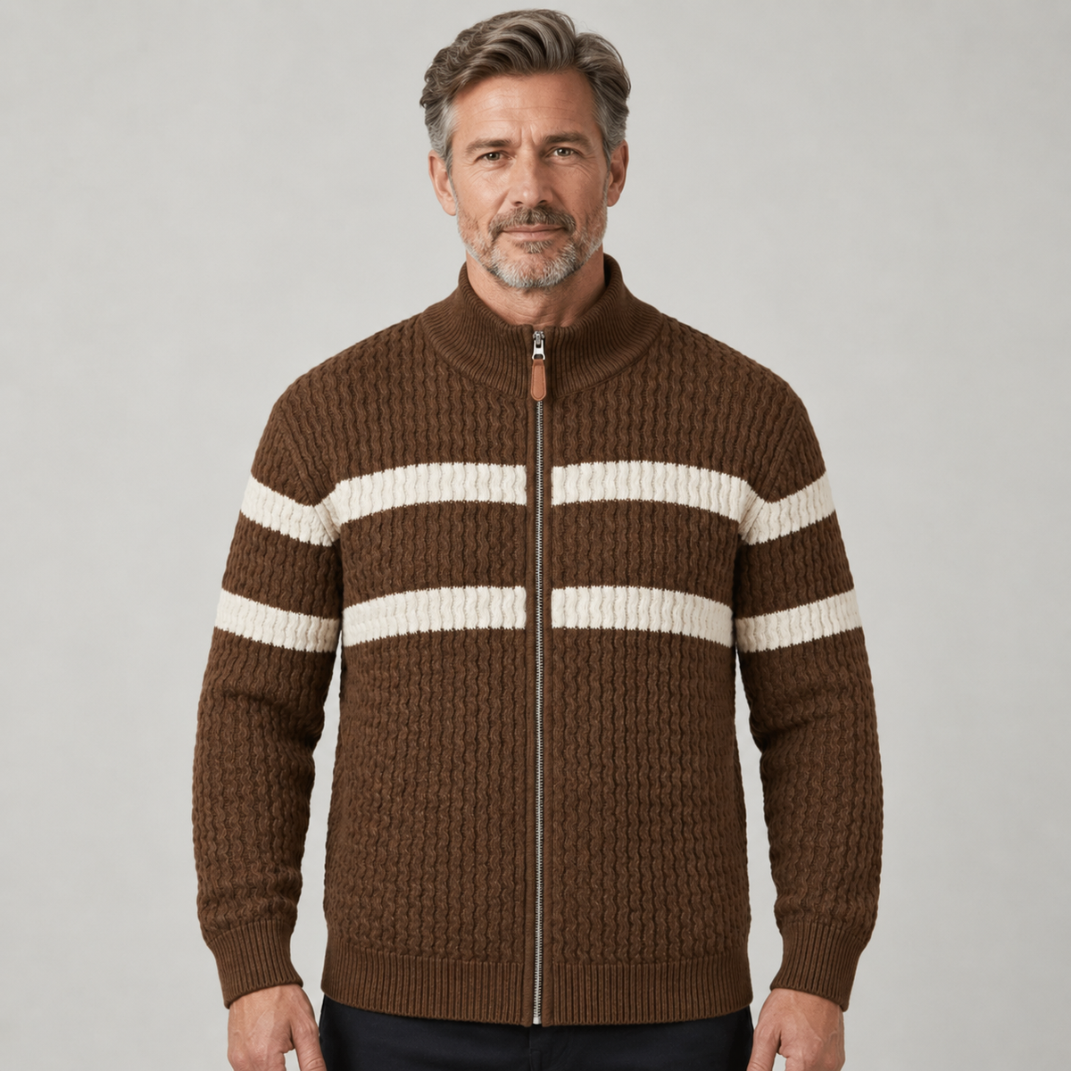 Pemberton Cable Knit Cardigan