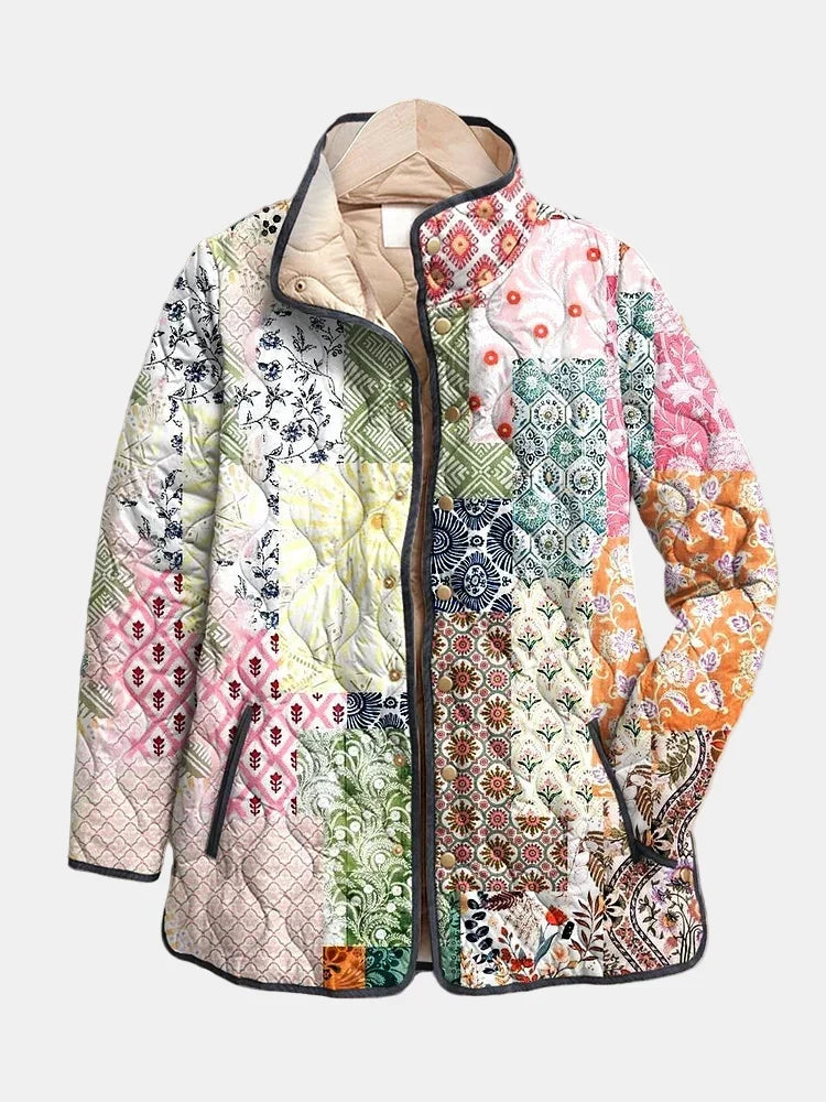 MERRITT | Quilted Patchwork Bohemian Jacket Florence