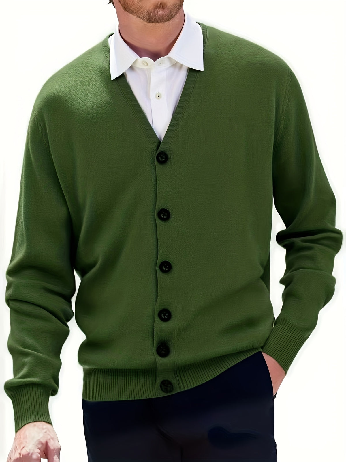 Wellington | Lightweight V-Neck Cardigan