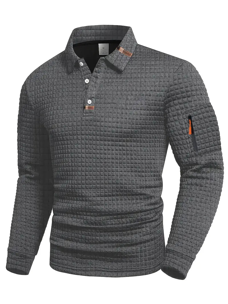 Riko™ | Modern Quilted Casual Sweater