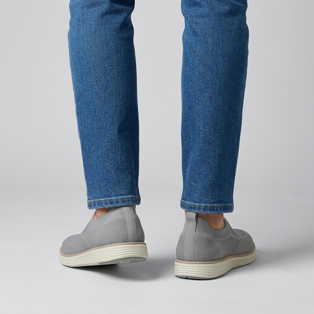 Angelo | Cushioned Knit Comfort Loafers