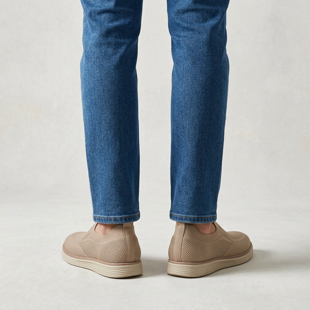 Angelo | Cushioned Knit Comfort Loafers