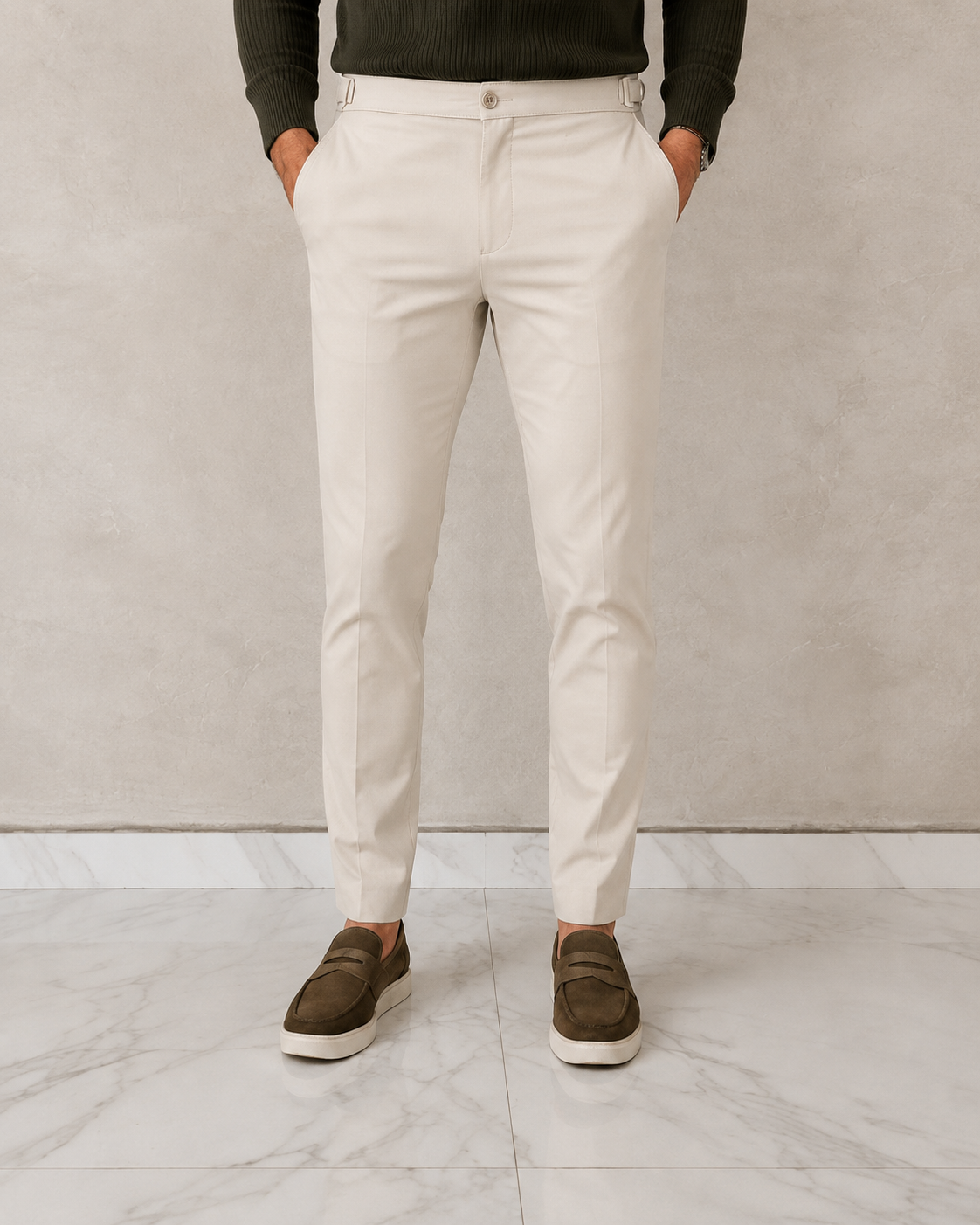 Harrison | Stretch Slim-Fit Trousers