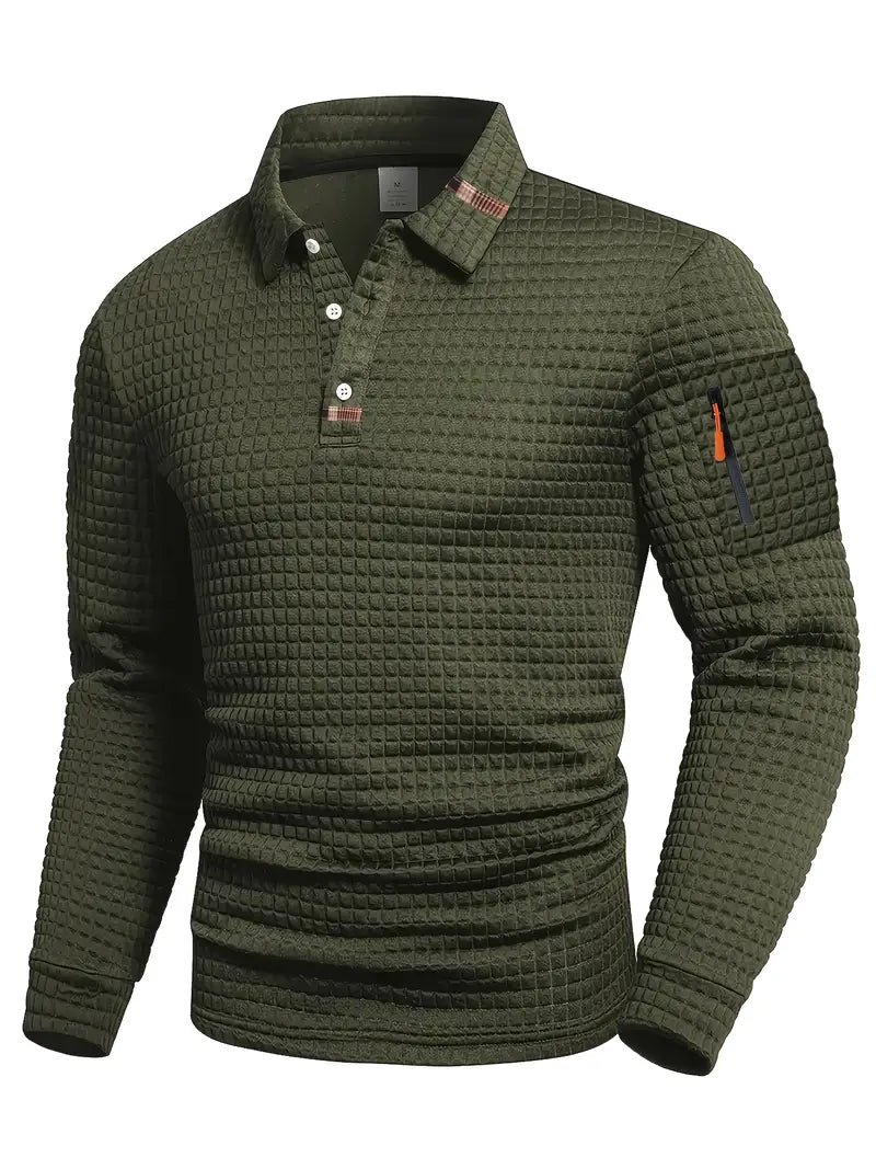 Riko™ | Modern Quilted Casual Sweater