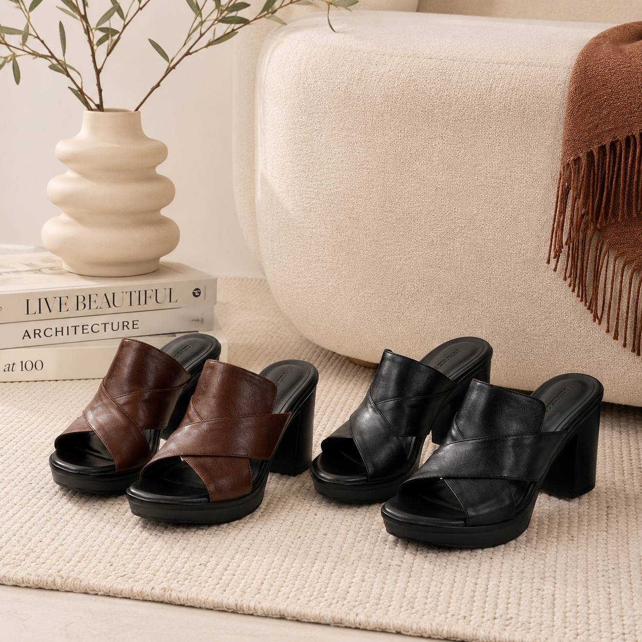 AVELINE ELEGANT COMFORT SANDALS