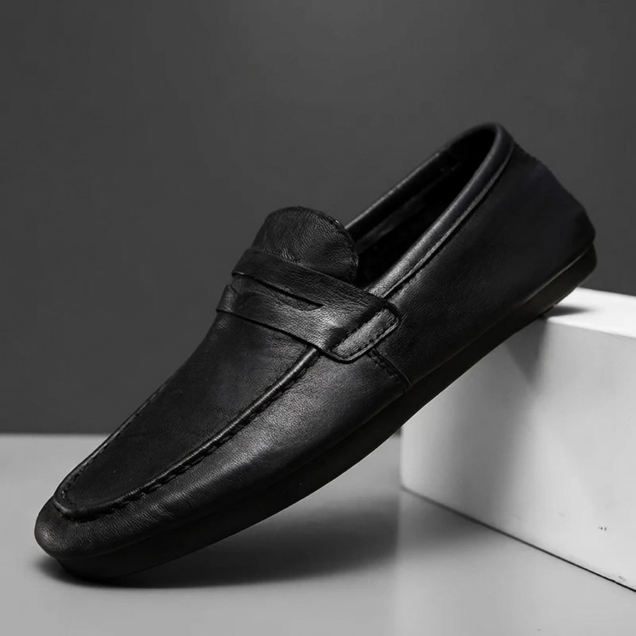 HARRINGTON PENNY LEATHER LOAFERS