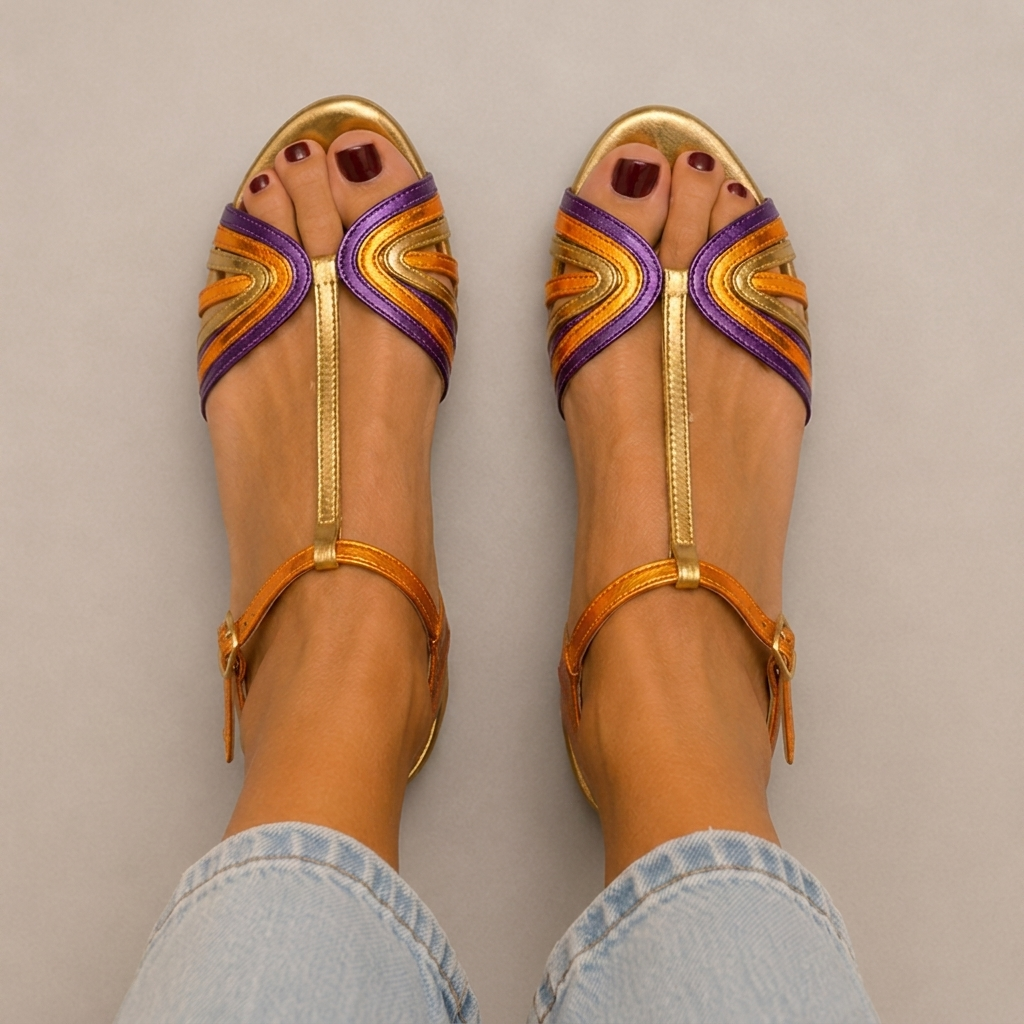 BRIARMONT SUNSET STRAP SANDALS