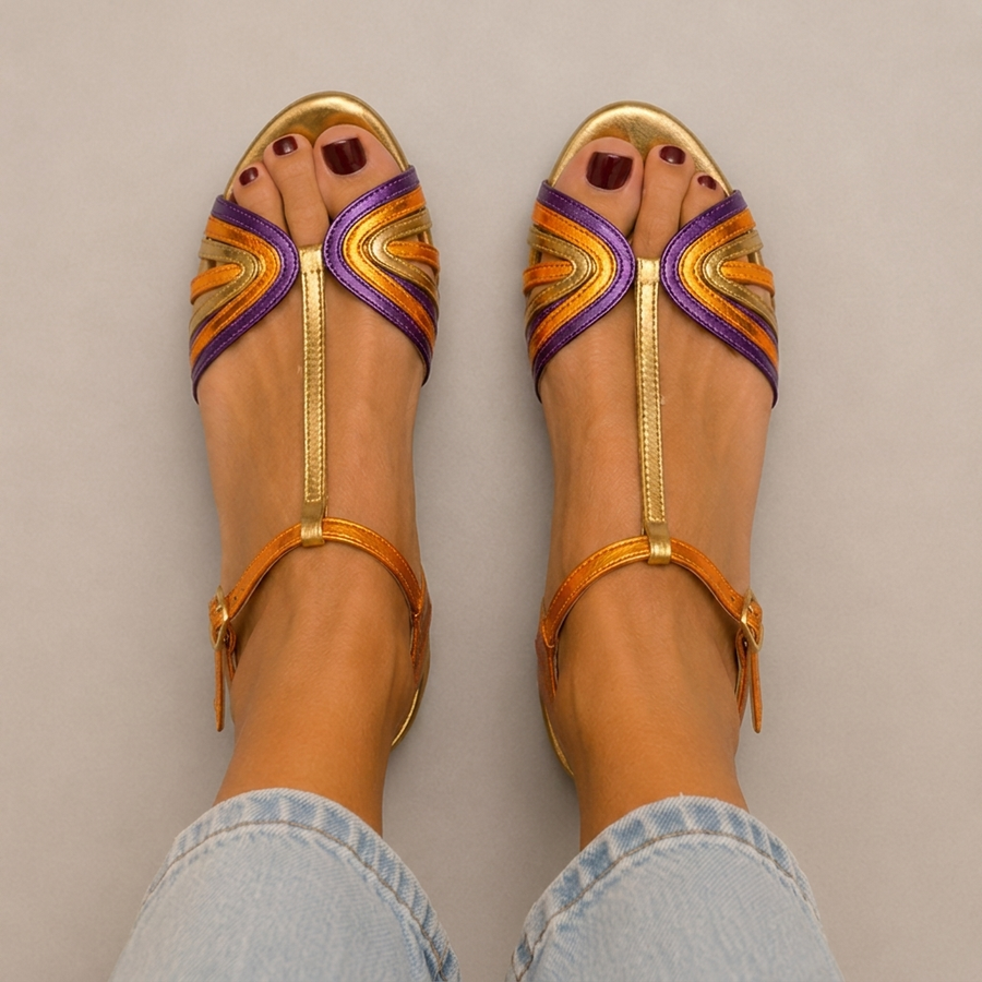 BRIARMONT SUNSET STRAP SANDALS