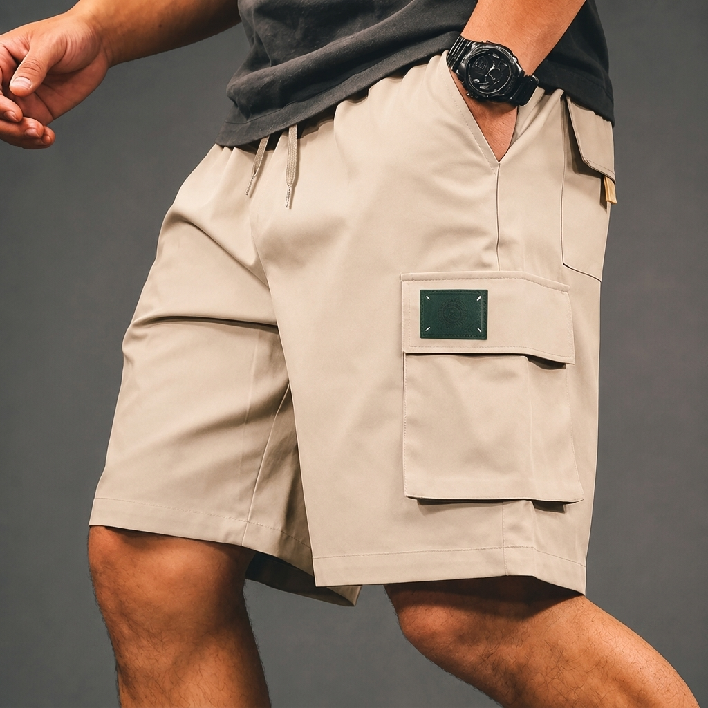 BEXWORTH MULTI-POCKET CARGO SHORTS