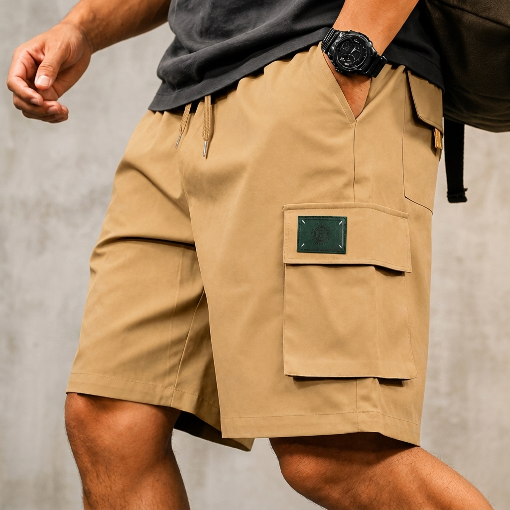 BEXWORTH MULTI-POCKET CARGO SHORTS
