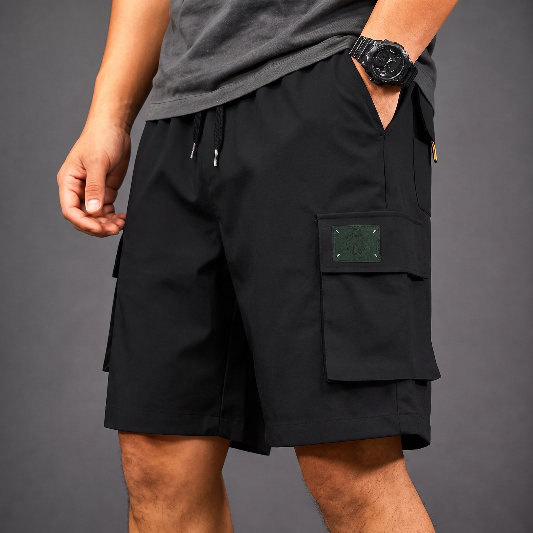 BEXWORTH MULTI-POCKET CARGO SHORTS