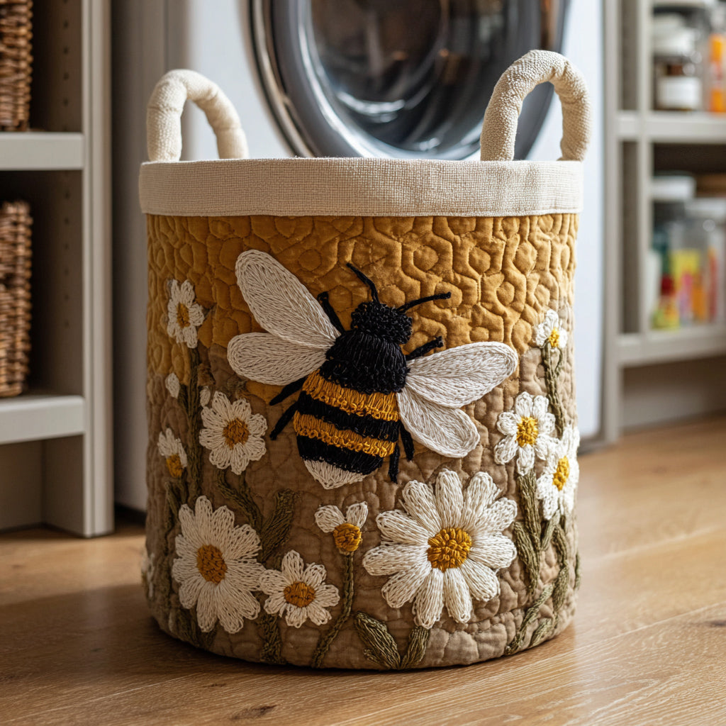 Bee - Handcrafted Laundry Basket