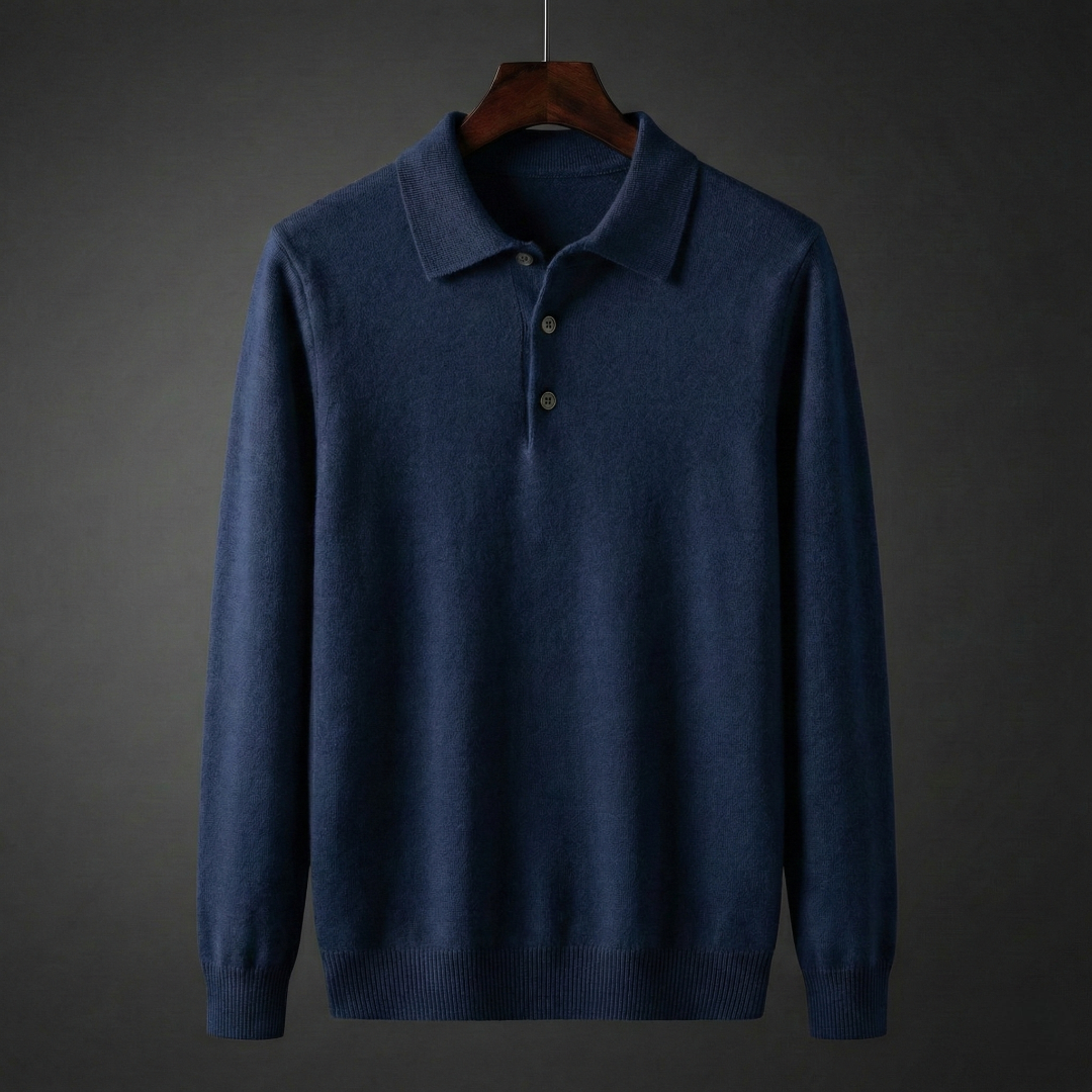 Alden | Premium Wool Polo Jumper