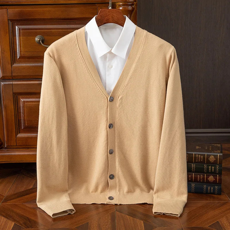 Beaumont | Classic V-Neck Cardigan