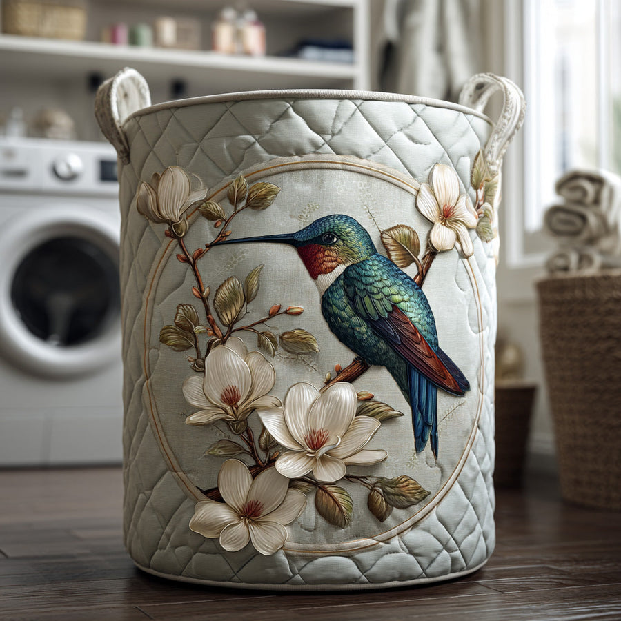 Hummingbird - Handcrafted Laundry Basket