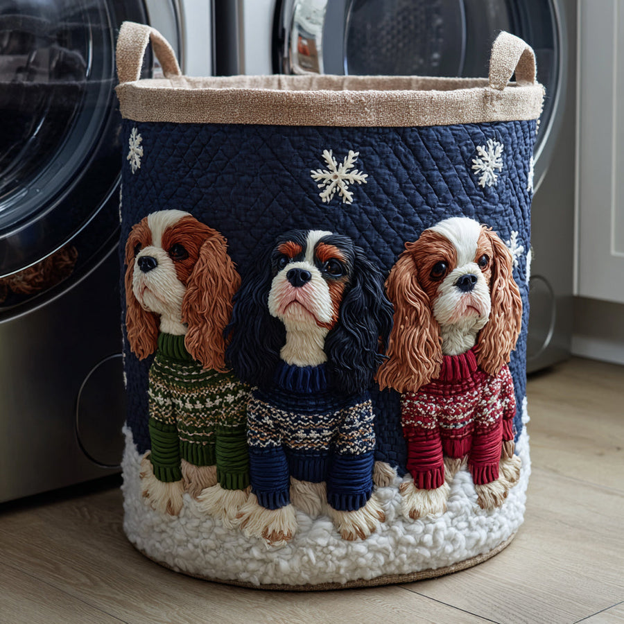 King Charles Jumper | Handcrafted Laundry Basket