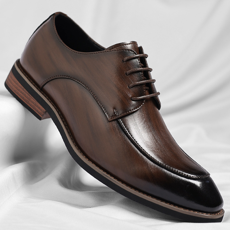 Edward | Classic Apron-Toe Lace-Up Shoes