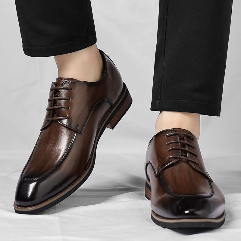 Edward | Classic Apron-Toe Lace-Up Shoes