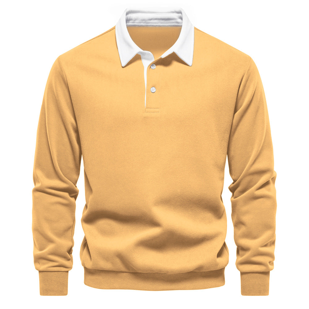 Arthur | Contrast-Collar Sweatshirt
