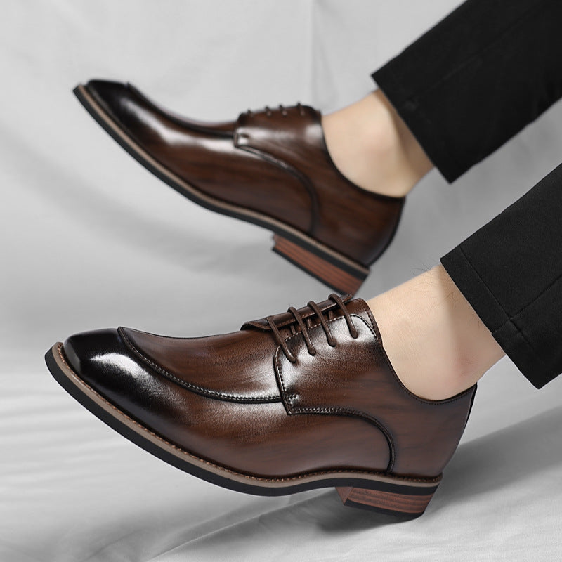Edward | Classic Apron-Toe Lace-Up Shoes